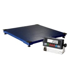 48"x48" Floor Scale 5000 lb Capacity Industrial Pallet Scale 1 Yr Warranty
