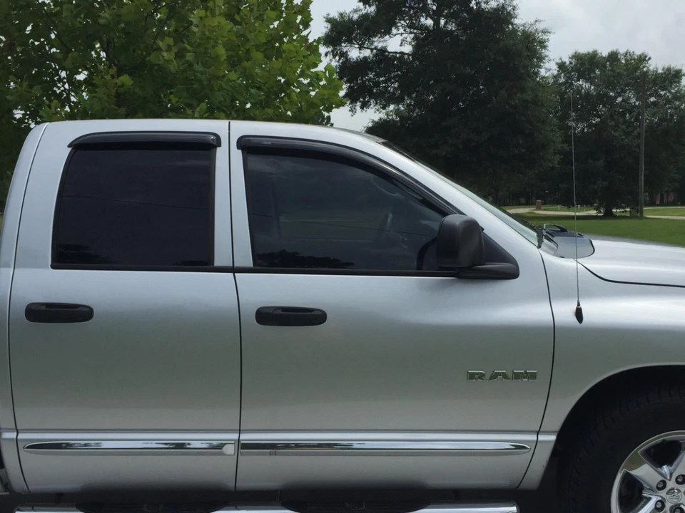 AVS Vent Visors Rain Guards for 2003-2009 Dodge Ram 2500/3500 – Window Deflector - Изображение 3 из 4