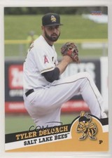 2016 Choice Salt Lake Bees Tyler DeLoach #06 0g0