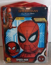 Marvel Spider-Man Cosplay Halloween Costume Mask Rubies New NOS 8 Childs
