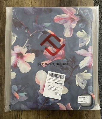 FINTIE Hybrid Case für iPad Pro 13 Zoll (M4) 2024 Blooming Hibiscus Neu 