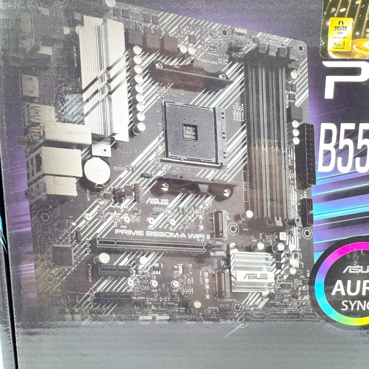 ASUS PRIME B550M-A WiFi II AMD AM4 Motherboard MicroATX SATA 6Gb/s