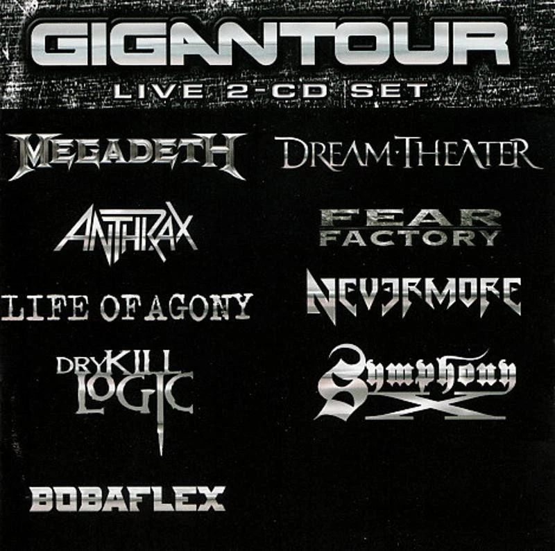 VA - Gigantour Live SYMPHONY X MEGADETH 2CD NEU OVP - Bild 1 von 1