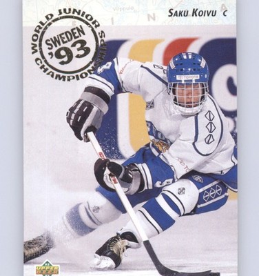 1992-93 Upper Deck #617 Saku Koivu
