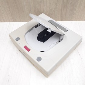 SEGA SATURN CONSOLE JAPAN WHITE Bundle with 2 Controllers & 6 Games HST-3220