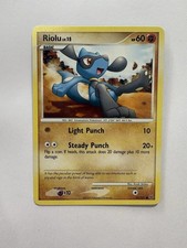 Pokémon Riolu Basic 91/127 Platinum  on eBay