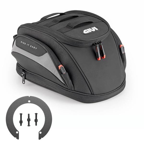 Givi EASY03 Tankrucksack + Flansch BF51 KTM 890 Adventure 2021-2022 Schwarz-image