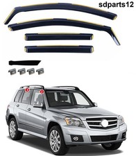Windabweiser Getönt Regenabweiser Für Mercedes-Benz GLK X204 2008-2015 /4-Tlg