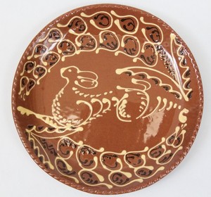 Redware Plate | eBay
