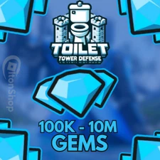 Toilet Tower Defense Gems | 100K-10M | TTD