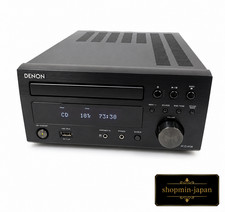 Denon RCD-M38 CD Receiver Stereo Amplifier USB Black Tested Japan Used