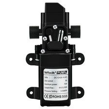 DC 12V Water Pump,1GPM 4L/Min G1/2" 20mm Diaphragm Pump with Pressure Switch ...