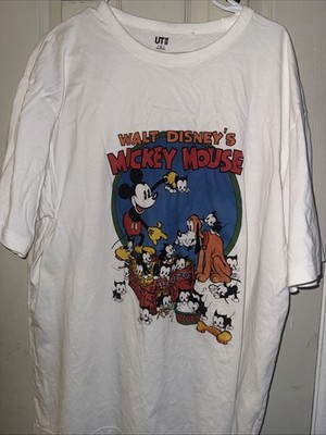 Uniqlo Disney Mickey Pluto Disney Springs Exclusive Size XL Kittens