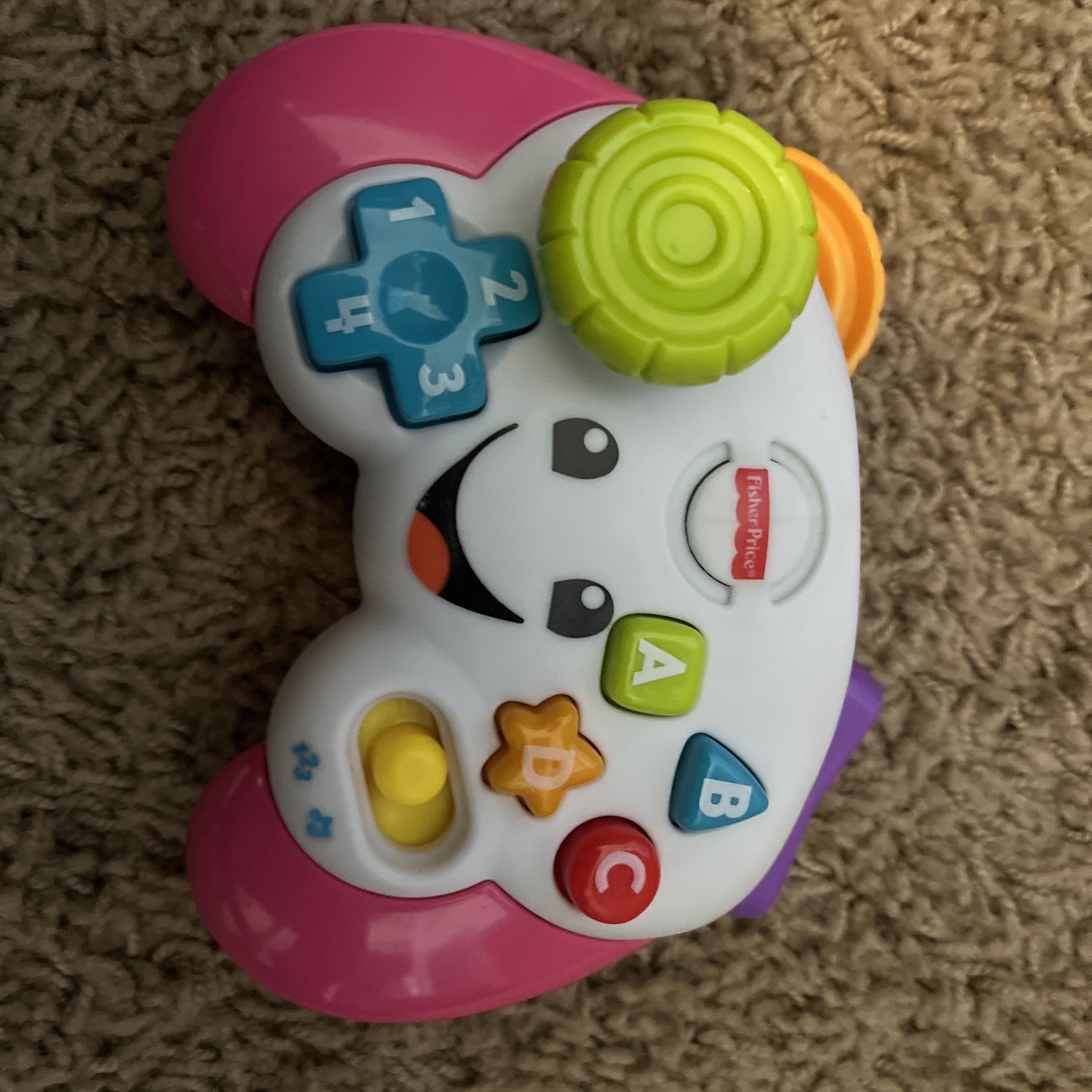 Fisher Price Learning Game Controller Educational Toy Baby Development Musical