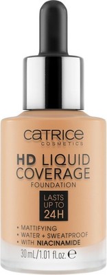 Catrice HD Liquid Coverage Foundation,, mattierend, matt (30ml) - Ivory Beige