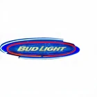 VTG 90’s Bud Light Beer Neon Sign Works Budweiser Busch Brewery Bar