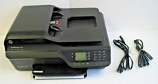 HP Officejet 4620 All-In-One Printer Fax Scan Copy WiFi, cords and cable