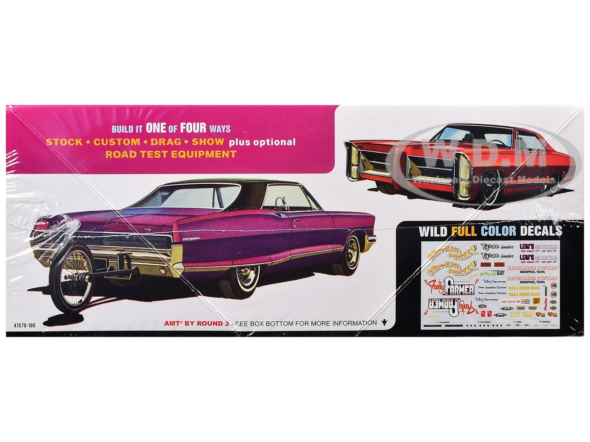 SKILL 2 MODEL KIT 1965 PONTIAC GRAND PRIX SHOW 'N' GO 1/25 SCALE