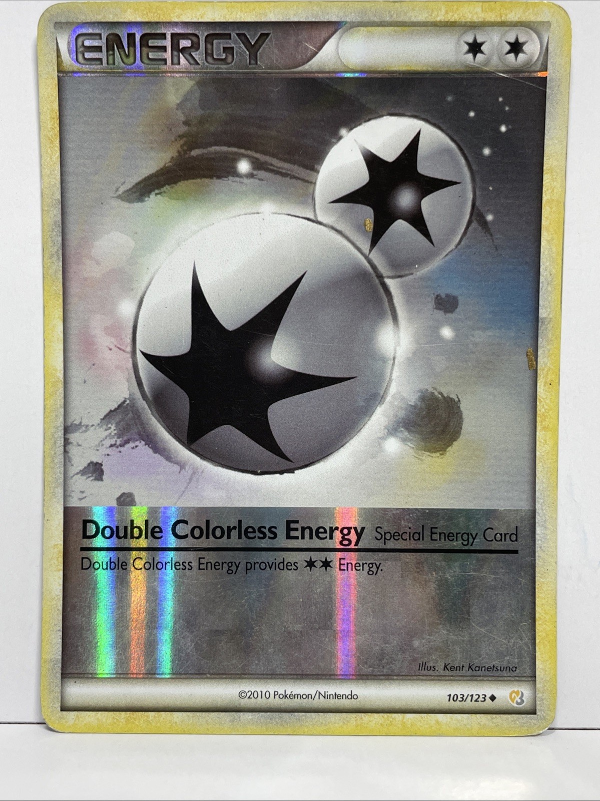 Pokemon HeartGold & SoulSilver - Double Colorless Energy - Reverse Holo 103/123