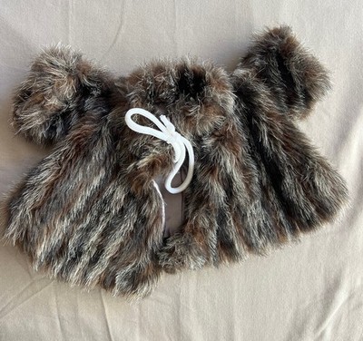 Fancy Furs Cabbage Patch Doll Coat (Faux Fur) Vintage 80 s