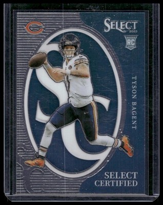 2023 Panini Select Certified Tyson Bagent #CRO-TBA RC