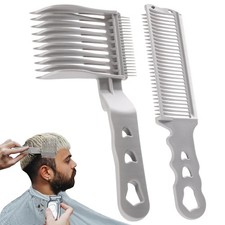 2 Pcs Blend Friend Fade Comb, Barber Fade Comb, fade comb for men haircut, Uitab