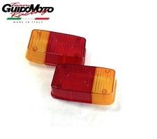 PLASTICHE FANALI POSTERIORI MOTOCARRI APE 50 APE CAR PIAGGGIO RP-431