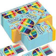 480 Count Colored Pencils in 40 Packs - Ideal Back to School Supplies for Kids