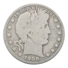 1908-D Barber Half Dollar Estate Coin Collection *219