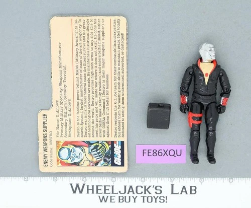 Destro V1 G.I. Joe 1983 Hasbro Vintage Action Figure