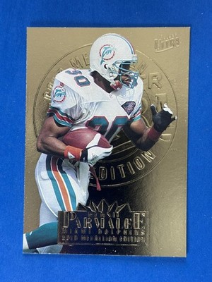 1995 Ultra Gold Medallion #181 Bernie Parmalee Miami Dolphins