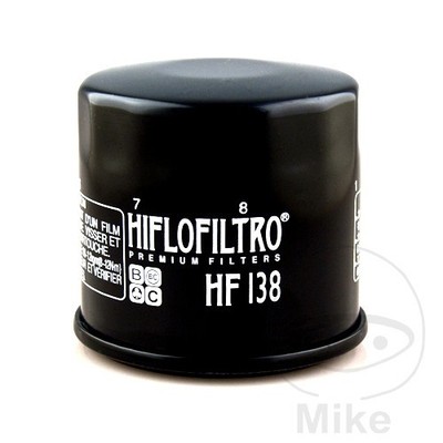 1X HIFLO Premium Ölfilter HF138 für Aprilia RSV4 Factory Tuono V4 RR R