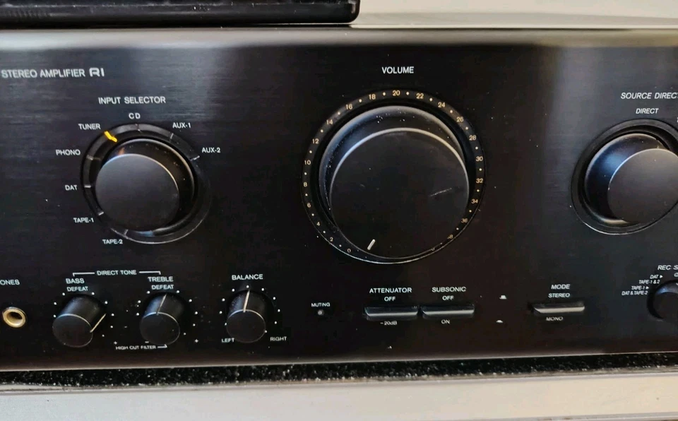 Onkyo A807 Amplificatore stereo hifi con telecomando - Immagine 3 di 4