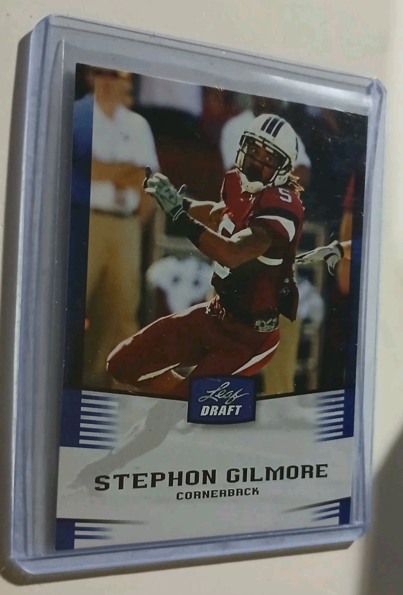 Stephon Gilmore Leaf Draft #45 Blue Border