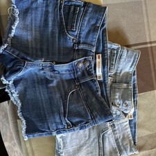 2pairs levi s GIRLFRIEND SHORTS kids girls Size 10