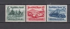 Germany 1939 Cars Mi 686-688, Sc B134-136 MNH