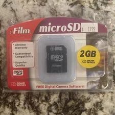 Micro SD Card 2 GB Delkin Devices eFilm