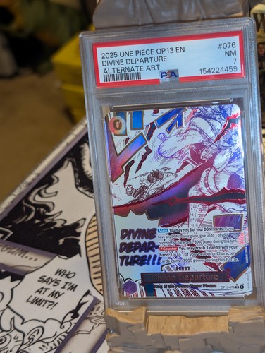 Divine Departure (Alternate Art) graded PSA 7 for sale on eBay
