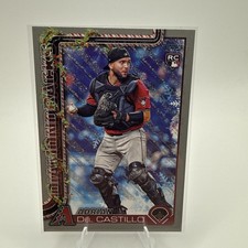 Adrian Del Castillo 2025 Topps Holiday #H181 Silver Glitter Holiday Parallel RC