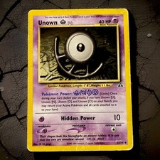 RARE Unown [U] 51/75 Neo Discovery Regular Pokemon 1995-2001 Nintendo on eBay