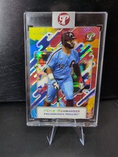 Tarjeta Topps Pristine Kyle Schwarber #144 MLB de los Filis 2025/10 primarias prístinas