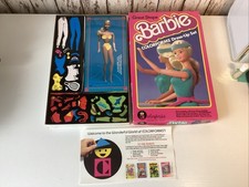 1985 GREAT SHAPE BARBIE COLORFORMS DRESS-UP SET - 683 - ORIGINAL BOX - PREOWNED