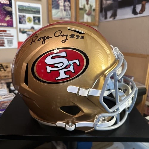 ROGER CRAIG SAN FRANCISCO 49ERS  BECKETT AUTHENTICATED  SIGNED REP HELMET