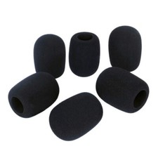 Pop Filter Windscreen Microphone Sponge Foam Cover For Blue Pro Mic Black