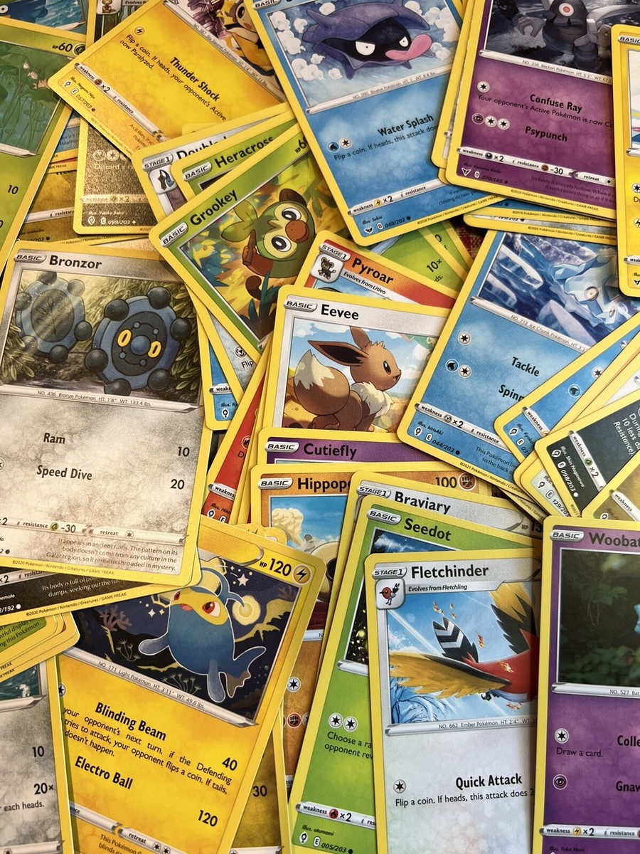 Pokmon Card Lot 1800 Common And Uncommon Official Tcg Pokemon Card Bulk  Bundle