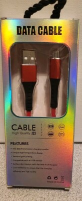 NEW HIGH QUALITY 3FT USB - Micro B Data Charging Cable See Pictures,