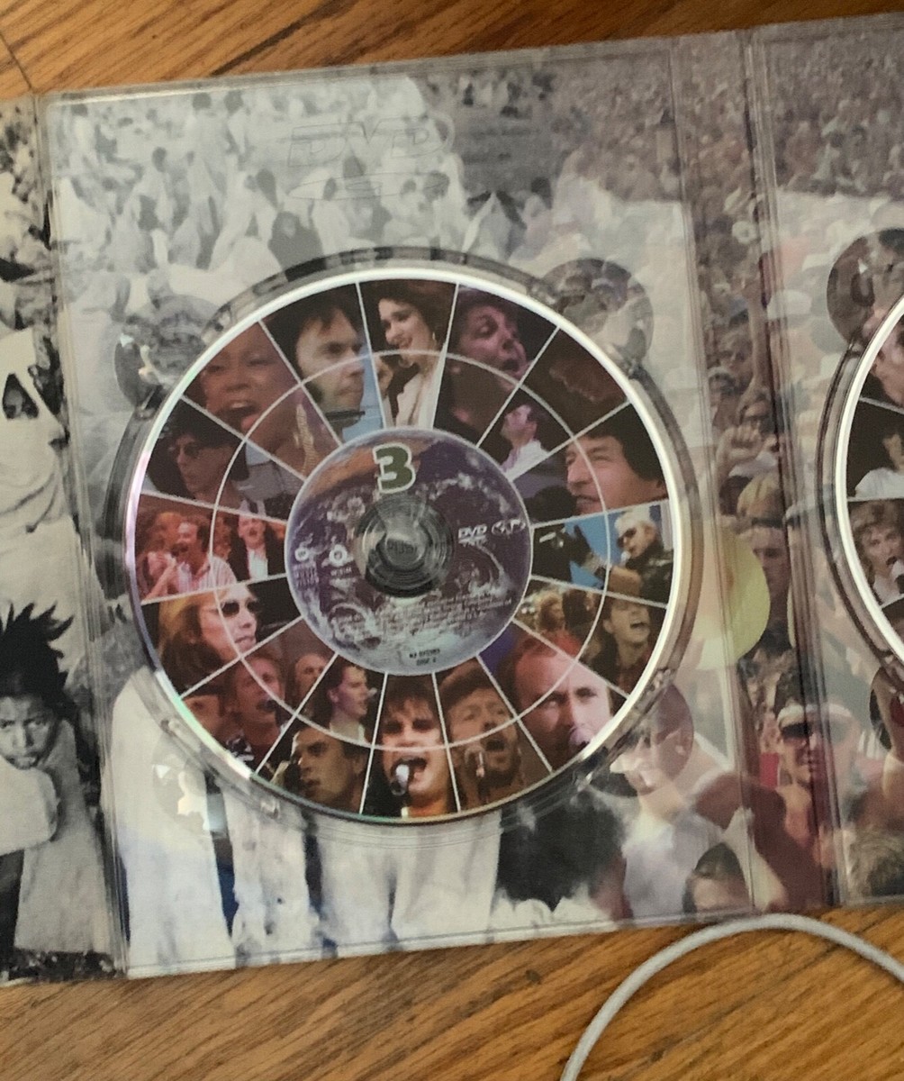 Live Aid - July 13, 1985 - Four-Disc DVD Set - Out of Print