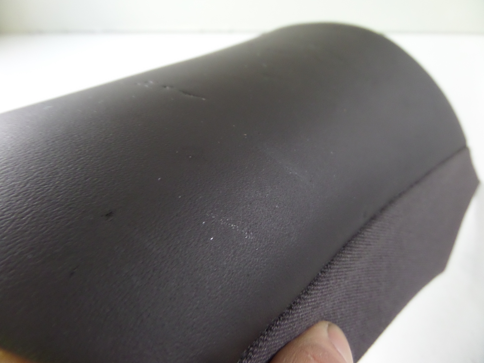 06-13 Bentley Continental Flying Spur Rear Right D Pillar Trim BURNT OAK Leather