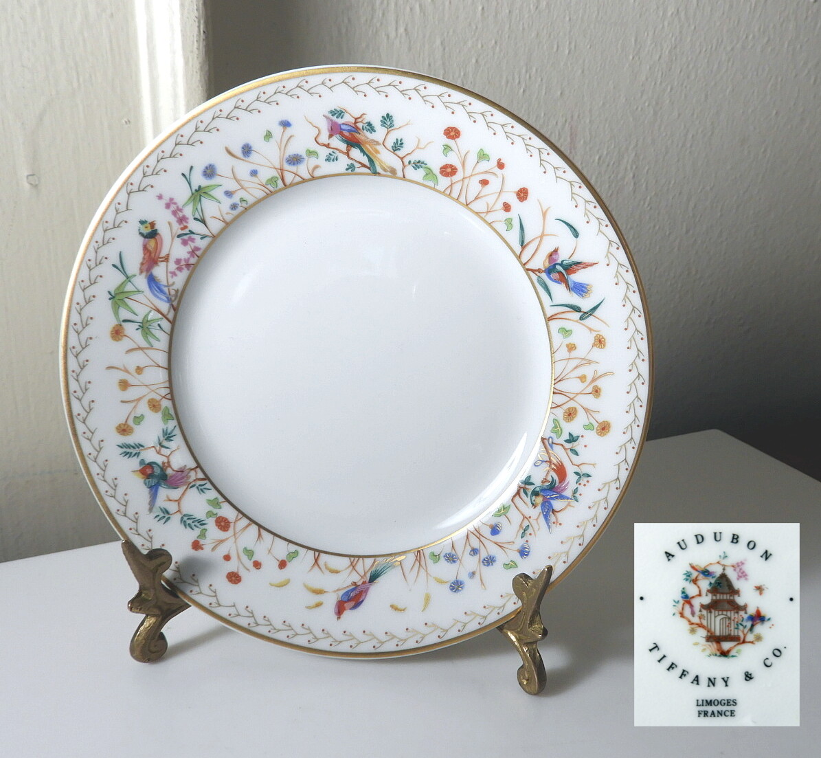 Tiffany & Co. AUDUBON Bread Plate(s), Mint | eBay