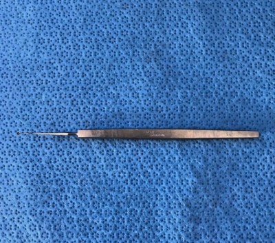 Storz E0780 / E-780 Meyerhoefer Chalazion Curette Size 0 (1.5mm